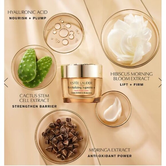 Estee Lauder Revitalizing Supreme- Moisturizer Youth Power 1 FLoz /30 ml -  NEW - Picture 2 of 3